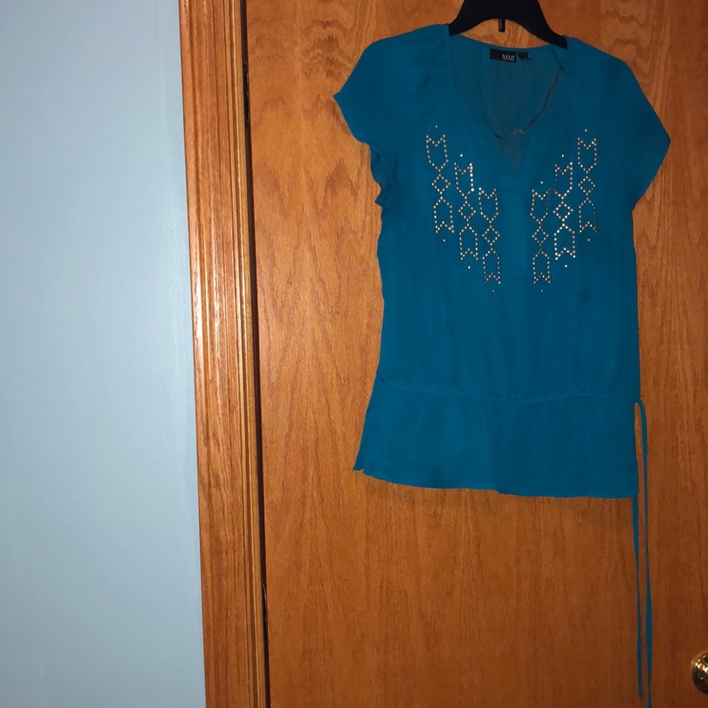 Blue t-shirt